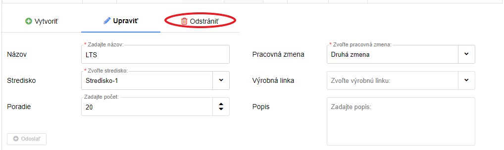 odstrániť zučnosť zamestnanca