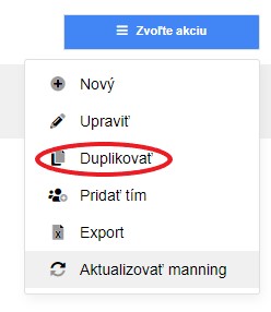 Manning duplikovať